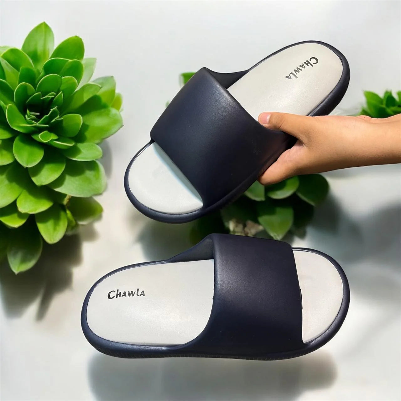CHAWLA SLIDES COLOR BLUE